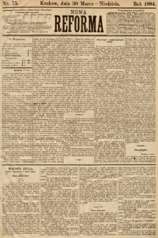 Nowa Reforma. 1884, nr 75