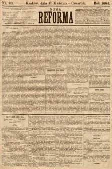 Nowa Reforma. 1884, nr 89