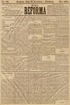 Nowa Reforma. 1884, nr 98