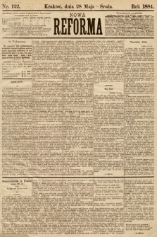 Nowa Reforma. 1884, nr 122