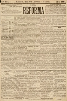 Nowa Reforma. 1884, nr 143