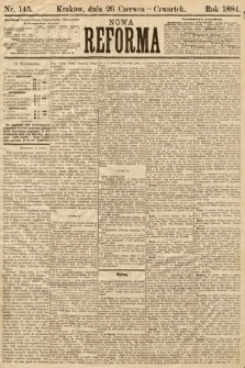 Nowa Reforma. 1884, nr 145