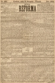 Nowa Reforma. 1884, nr 185