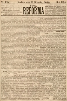 Nowa Reforma. 1884, nr 186