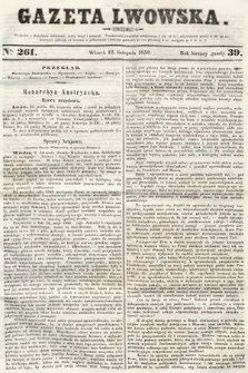 Gazeta Lwowska. 1850, nr 261