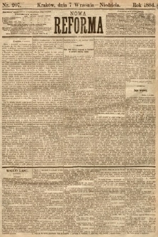 Nowa Reforma. 1884, nr 207