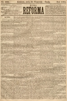Nowa Reforma. 1884, nr 208