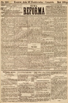 Nowa Reforma. 1884, nr 245
