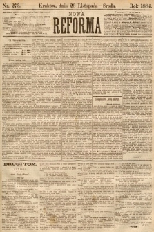 Nowa Reforma. 1884, nr 273