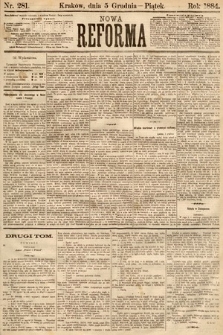 Nowa Reforma. 1884, nr 281