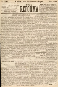 Nowa Reforma. 1884, nr 286
