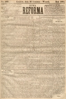 Nowa Reforma. 1884, nr 289