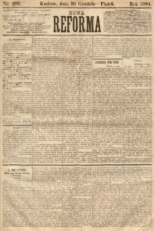 Nowa Reforma. 1884, nr 292