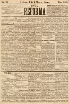 Nowa Reforma. 1885, nr 51