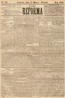Nowa Reforma. 1885, nr 73