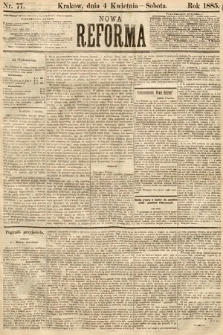 Nowa Reforma. 1885, nr 77