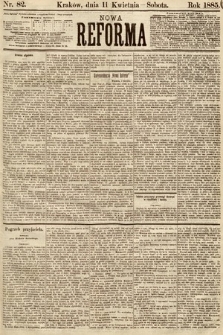 Nowa Reforma. 1885, nr 82