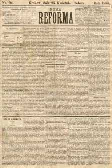 Nowa Reforma. 1885, nr 94