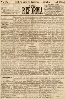 Nowa Reforma. 1885, nr 98