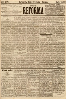 Nowa Reforma. 1885, nr 108