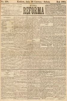 Nowa Reforma. 1885, nr 138