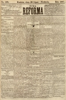 Nowa Reforma. 1885, nr 168