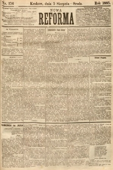 Nowa Reforma. 1885, nr 176