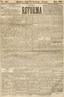 Nowa Reforma. 1885, nr 190