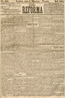 Nowa Reforma. 1885, nr 204