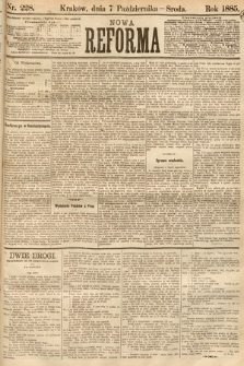 Nowa Reforma. 1885, nr 228