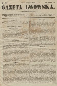Gazeta Lwowska. 1854, nr 2