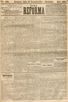 Nowa Reforma. 1885, nr 232