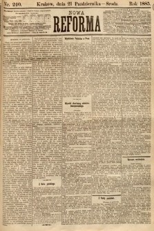 Nowa Reforma. 1885, nr 240