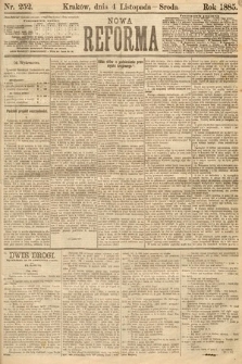 Nowa Reforma. 1885, nr 252