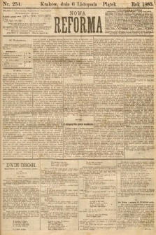 Nowa Reforma. 1885, nr 254