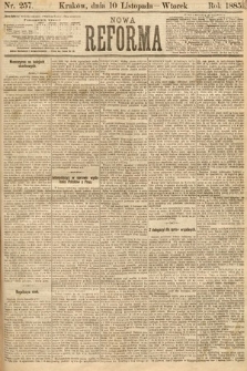 Nowa Reforma. 1885, nr 257