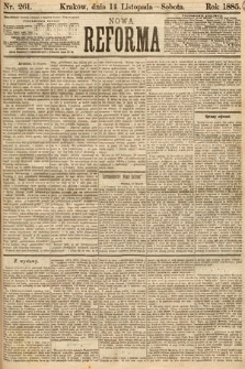 Nowa Reforma. 1885, nr 261