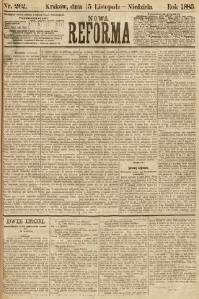 Nowa Reforma. 1885, nr 262