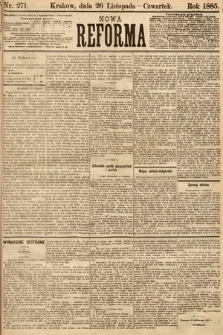 Nowa Reforma. 1885, nr 271