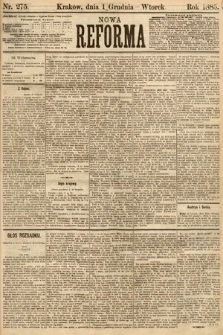 Nowa Reforma. 1885, nr 275