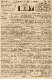 Nowa Reforma. 1885, nr 279