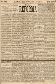 Nowa Reforma. 1885, nr 281