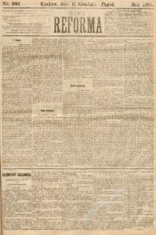 Nowa Reforma. 1885, nr 283