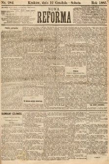 Nowa Reforma. 1885, nr 284