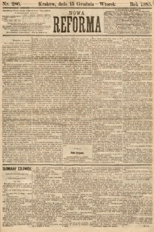 Nowa Reforma. 1885, nr 286