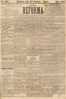 Nowa Reforma. 1885, nr 289