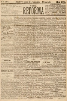 Nowa Reforma. 1885, nr 294