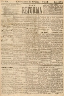 Nowa Reforma. 1885, nr 296