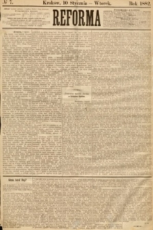 Reforma. 1882, nr 7