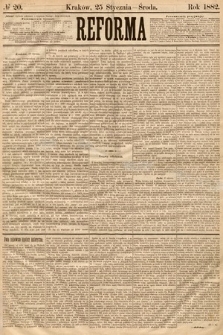 Reforma. 1882, nr 20